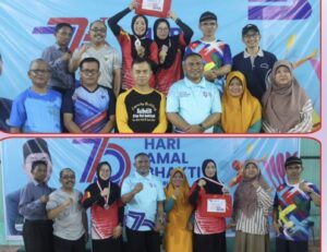 Top II Sumbar, Tim Badminton Putri Kemenag Kota Padang Panjang Berhasil Pertahankan Gelar