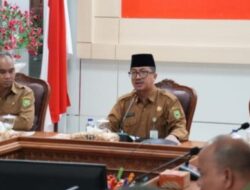 Sekda Gelar Rapat Persiapan Penyambutan Kedatangan Bupati dan Wakil Bupati Natuna