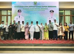 Danlanud Raden Sadjad Hadiri Syukuran dan Buka Puasa Bersama Bupati Natuna