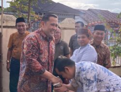 Begitu Masuk Merangin, Bupati H Syukur Disambut Secara Adat
