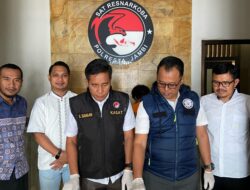 Pengedar Narkoba Ditangkap Polisi di Payo Lebar Lengkap dengan 21 Paket Sabu-sabu