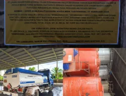 Aset Perusahaan Pailit PT JNE Jadi Tempat Penimbunan Ribuan Liter Solar Ilegal