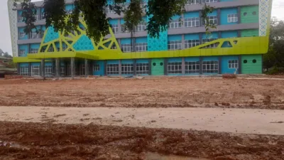 Proyek Tahap II Lab Poltekkes Kemenkes Jambi. (DETAIL/Juan)