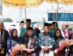 Gubernur Jambi Al Haris dan Wakilnya Kembali dari Retret Akmil Magelang, Disambut Meriah