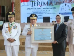 Sertijab Wali Kota Jambi, Gubernur Al Haris Perkuat Sinergi dengan Pemerintah Kota Jambi