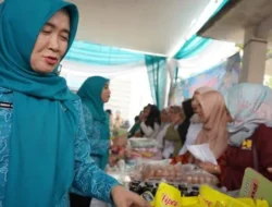 Buka Pasar Murah TP PKK, Wagub Sani: Utamakan Masyarakat Kurang Mampu