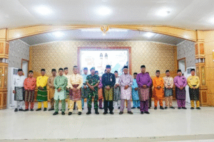 Sekda Tanjab Barat Pimpin Upacara Peringatan HUT Provinsi Jambi ke-68, Berlangsung Khidmat Meski Cuaca Tak Mendukung