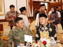 Bupati Batanghari Fadhil Arief Hadiri Acara Kenal Pamit Kapolda Jambi