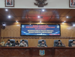 Pidato Perdana Bupati pada Rapat Paripurna DPRD Tanjab Barat, Anwar Sadat Sampaikan Visi Pembangunan 2025-2030