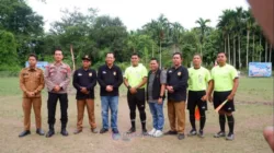 Bupati BBS Hadiri Pembukaan Turnamen Sepak Bola Kades Cup Berbakti 2025 di Desa Muaro Jambi