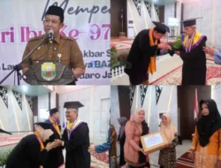 Bupati BBS Wisuda 311 Lansia, Peringati Hari Ibu dan Luncurkan Beasiswa Baznas 2025