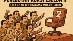 Persaingan 10 Kursi JPT Pratama Memanas, Puluhan Pejabat Berebut Posisi Strategis di Muaro Jambi