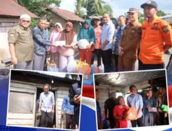 Wabup Muaro Jambi Serahkan Bantuan bagi Warga Terdampak Angin Puting Beliung di Kumpeh